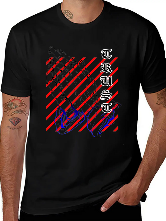 * Trust * Modern Fit Casual T-Shirt – Clean And Versatile Design